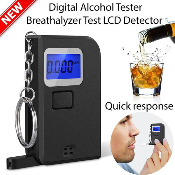 Mini Breath Alcohol Tester Drunk Driving Testing Machine Breathalyzer Car ELectronics