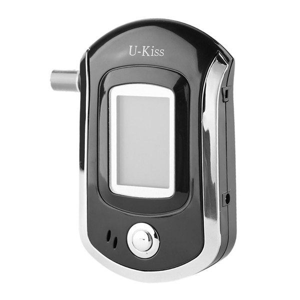 U-Kiss Portable Alcohol Tester With LCD Screen Display Digital Alcohol Detector Breathalyzer Analyzer Car Safety Drive