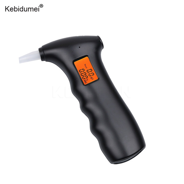 kebidumei Professional safety Backlight LED display blowing Alcohol Tester Drunk driving test Portable alcohol detector tester