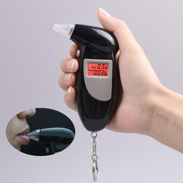 Alcohol Tester Quick Response Professional Accurate and convenient Key Chain Car drunk driving Alcohol Breathalyzer