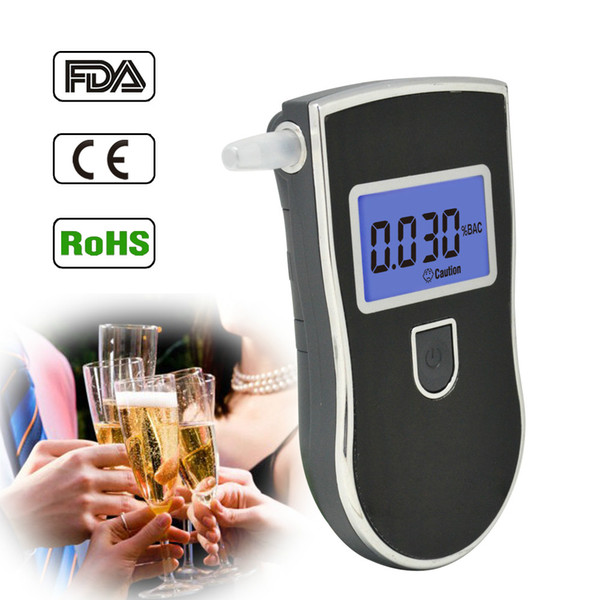 2022Digital professional Portable Breath Alcohol Analyzer Digital Breathalyzer Tester Alcohol Detection Hot High Quality