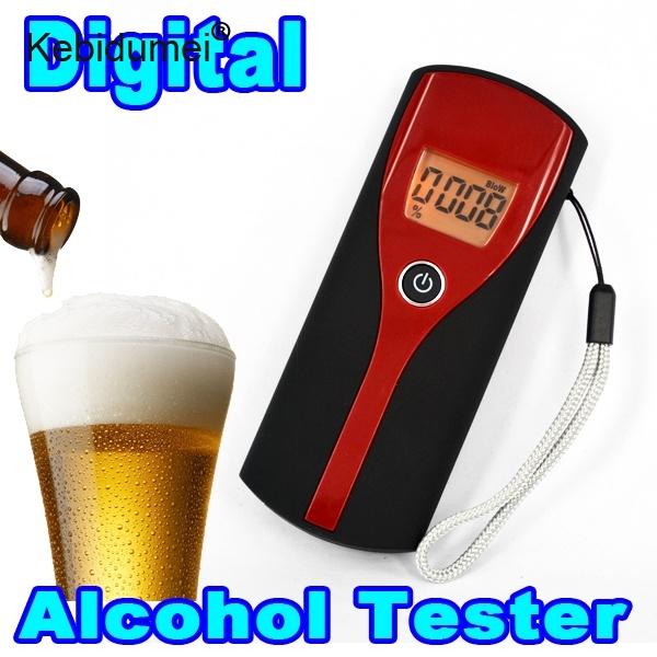 Kebidumei Professional Digital Alcohol Tester Breath Tester Easy Breathalyzer Analyzer with LED Display For Driver Safe