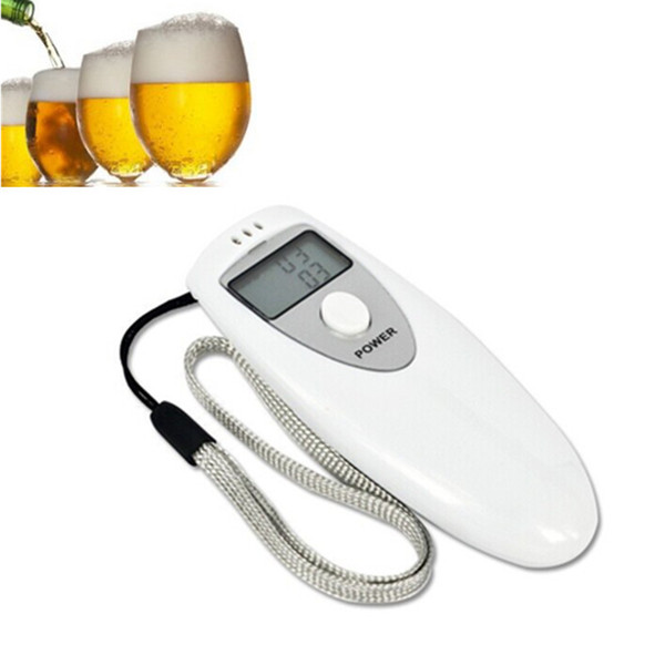 Portable Digital Alcohol Breath Tester Professional Breathalyzer Alcohol Meter Analyzer Detector With Mini LCD Display