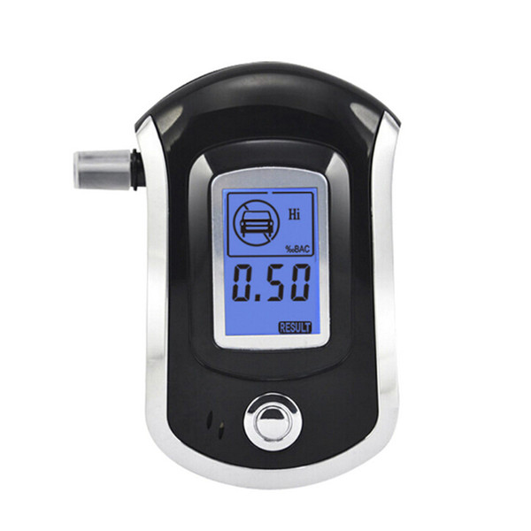 New Blowing Type Digital Lcd Screen Dedicated Detector Portable Mini Breath Alcohol Tester Breathalyzer without battery