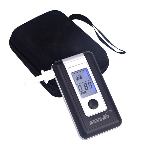 2022high quality Professional Digital LCD Screen Breath Alkohol Alcohol Tester Breathalyzer AT-6001