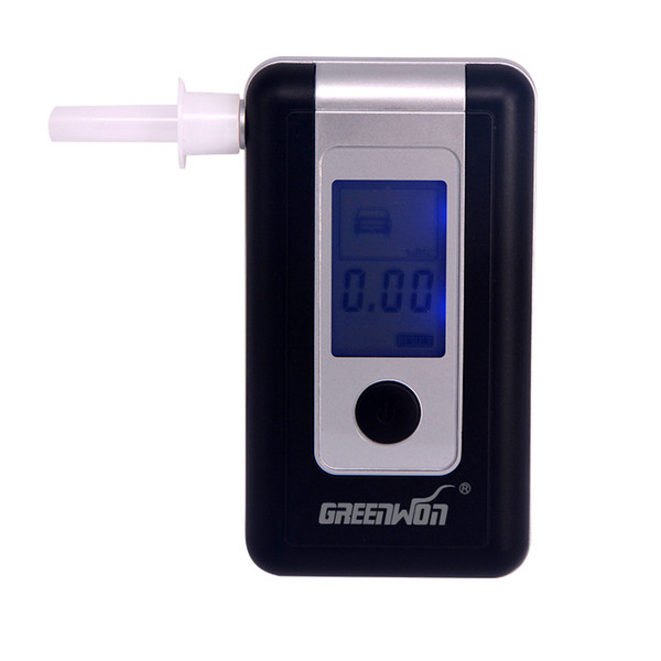 2022high quality Professional Digital LCD Screen Breath Alkohol Alcohol Tester Breathalyzer AT-6001