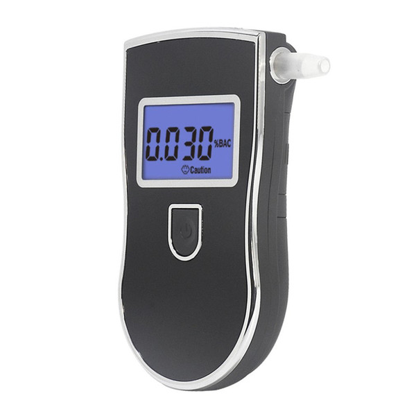 Hot High Precision Alcohol Tester LCD Display Screen Detachable Mouth Piece Digital Breath Alcohol Detector Audible Alert