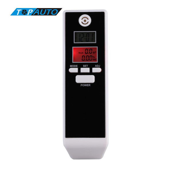 Freeshipping Car-detector Digital Alcohol Tester Professional PFT-661S Alkohol Tester with Backlight Breathalyzer Price Driving Essentials