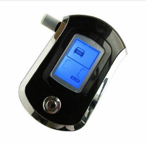 Professional Police Digital Breath Alcohol Tester Breathalyzer AT6000