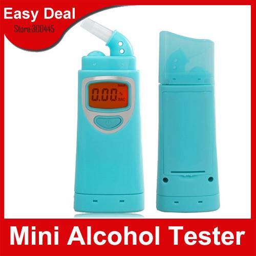 New Digital Alcohol Tester With Red Backlight Alcohol Breathalyzer Breath Alcohol Tester Free Shipping