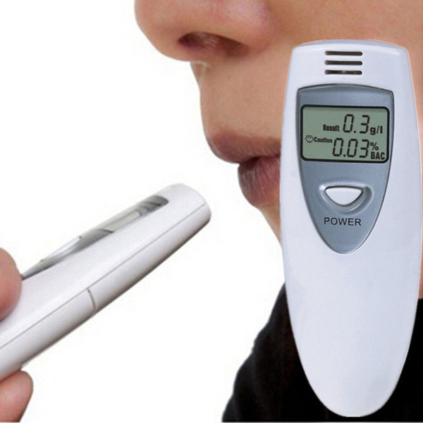 New Portable Mini Professional Digital Alcohol Breathalyzer Analyzer Detector Tester with LCD Display and Alarm Alert