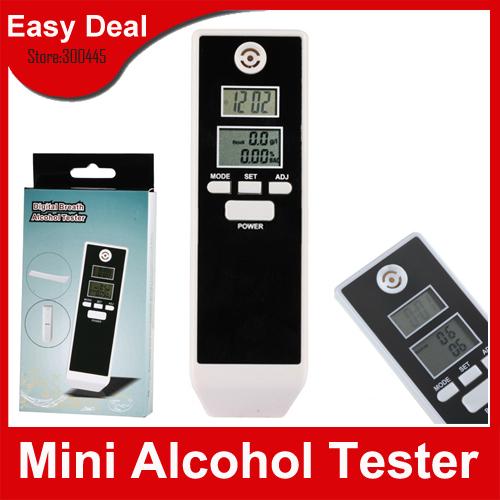 New Double LCD Display Digital Alcohol Breath Tester Breathalyzer Analyzer For Drive Safety Free Shipping