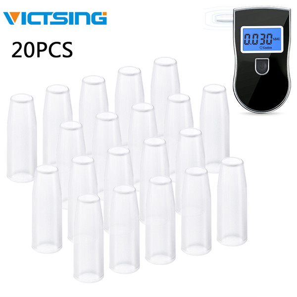 VicTsing 20PCS Mouthpieces Professional Digital Breath Alcohol Tester Mouthpieces Breathalyzer Alcohol Tester Only