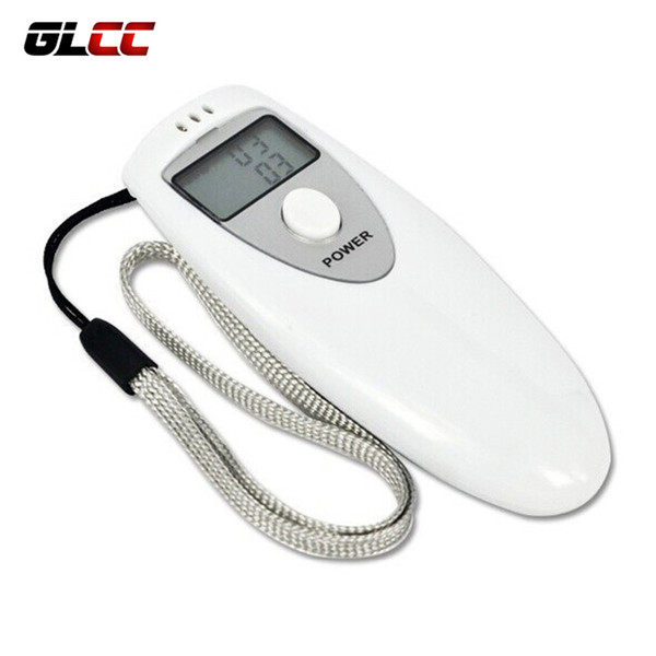 GLCC Breathalyzer LCD Alcohol Detection Device for Drivers Breath Analyzer Detector Professional Digital Alcohol Tester