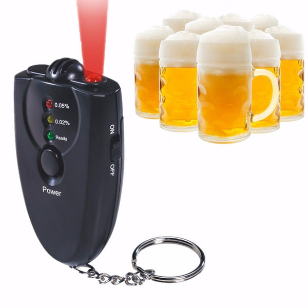 New Mini alcohol tester with no screen D lamp portable testing equipment high quality free shipping