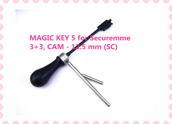 FREE SHIPPING new product high quality New arrival locksmith tools decoder MAGIC KEY 5 for Securemme 3+3, CAM - 12.5 pick tools repair tools