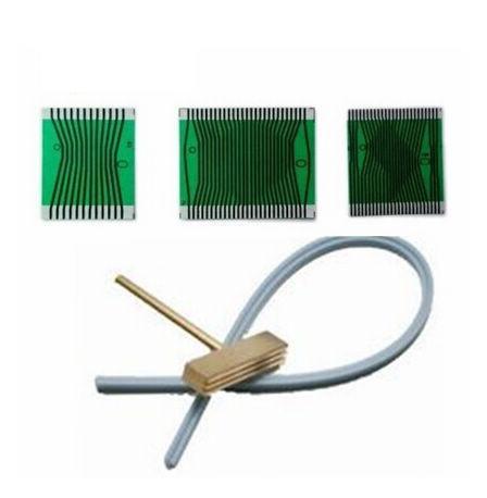 PWcar 1 set for mercedes lcd display fading pixel fix tool W210 W202 W208 flat cable soldering tip rubber strip