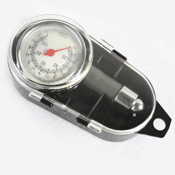 Automobile tire pressure gauge high precision tire pressure gauge mechanical tire pressure sheet metal air pressure gauge can be air