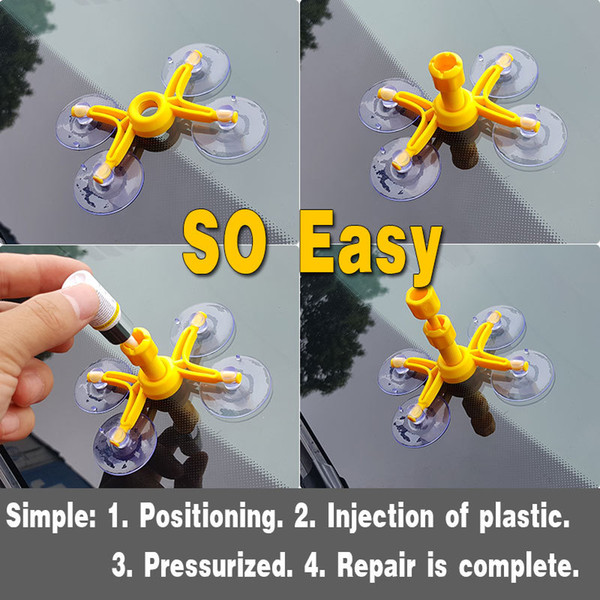 High Quality Newest Professional DIY Car Windshield Chip Repair Kit Tools Auto Glass Windscreen Repair Set Car Styling