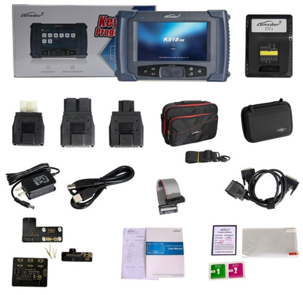 Original Lonsdor K518ISE Auto Key Programmer with Odometer Adjustment K518 ISE Free For BMW FEM Key Programming Update Online