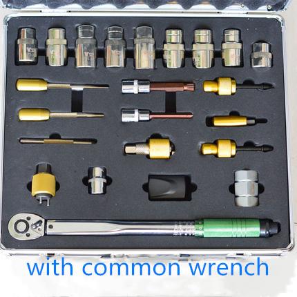 22 pcs Economic model Common rail injector disassemble wrench diesel injectors tools for disassemble common rail tools