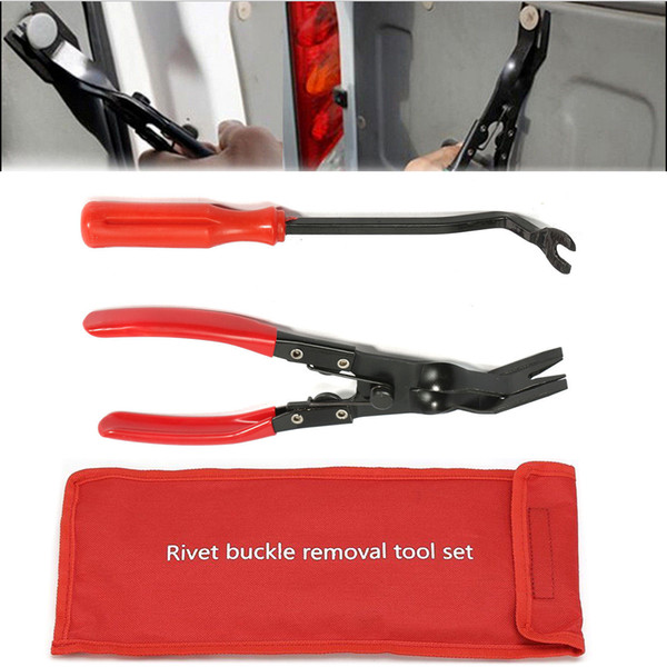 2Pcs Car Removal Pliers Tool Door Panel Trim Clip Upholstery 6