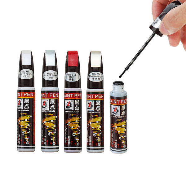 12ml Car Scratch Repair Pen Touch Up Waterproof Paint Maintenance Remover Tool 5 Colors - Black