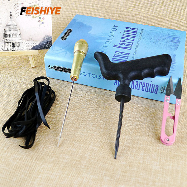 FEISHIYE 5 Sets/Pack Professional Tire Repair Bike Auto Tubeless Tire Tyre Emergency Fast Puncture Plug Repair Tools Kit