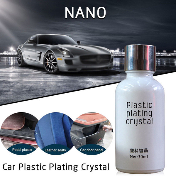 Car Plastic Plating Refurbishing Agent - Leather Care Maintenance Coating Polish