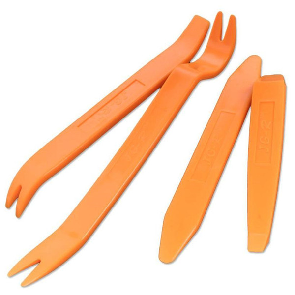 With Box 4pcs/set Car Audio Disassembly tool Auto Car Removal Repairing Pry Tools Kit high hardness Thickened Panel Plastic Trim Removal Too