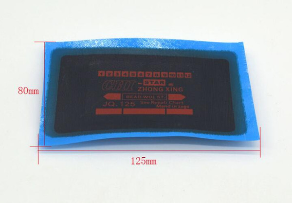10pcs 80*125mm Radial tire Repair cold Patch Tire Repair Patch Kit