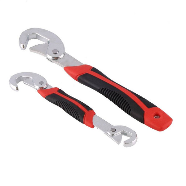 Free shipping YENTL 2 pcs Portable Adjustable Quick Snap and Grip Wrench Universal Wrench Set Universal Wrench Set bike repair tool Set