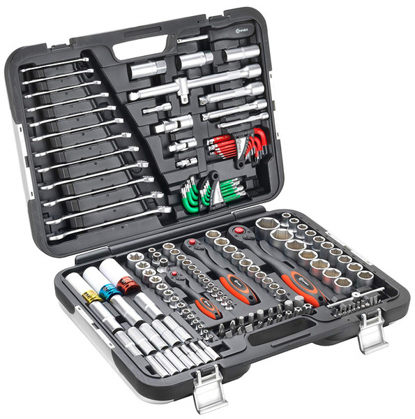 New CONNEX COXBOH600160 Premium Tool Case/Socket Set for Motor Vehicles (160-Piece)