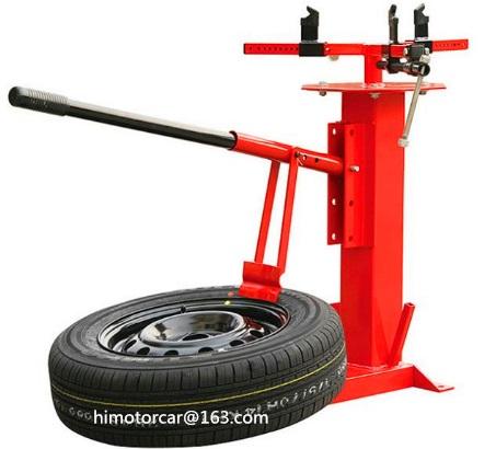 Simple Manual Tire Changer Portable Vacuum tire Disassembler Motorcycle Tire Repair Tools