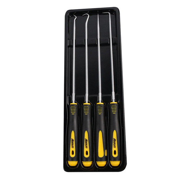 4x Durable Pick and Car Hook Oil O-Ring Seal Remover Pick Set Craft Hand Repair Tools