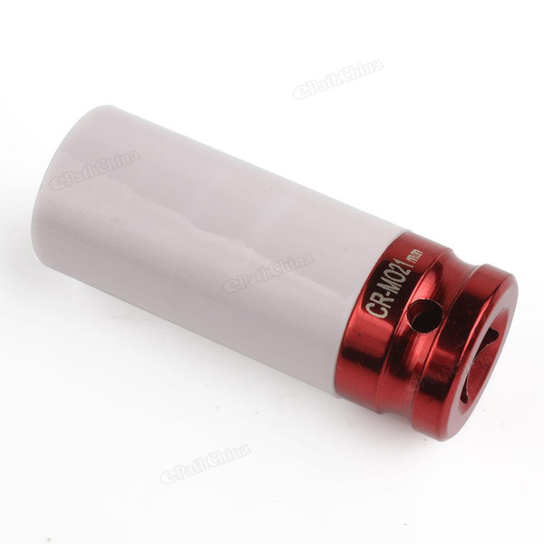 3x Thin Wall Deep Impact Nut Socket Alloy Wheel 1/2in Drive 17mm 19mm 21mm Size PIT_30M