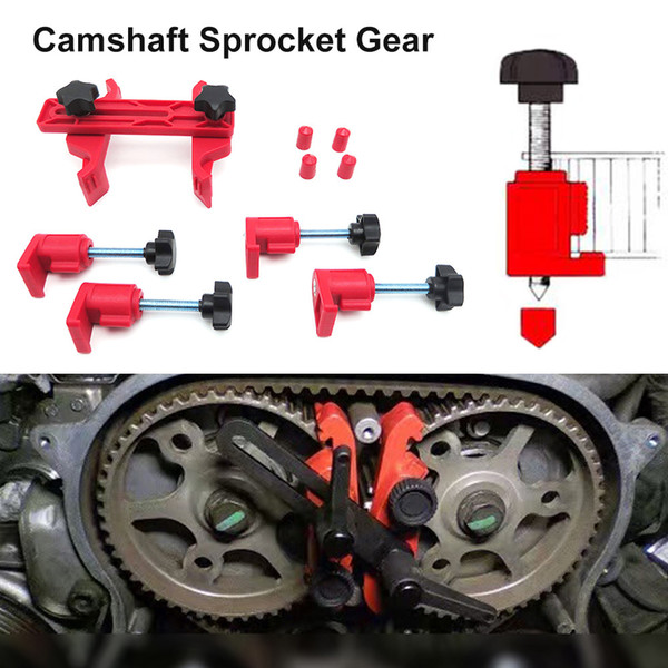 1 Set Universal Auto Car Master Cam Clamp Kit Camshaft Sprocket Gear Cam Lock Tools Car Repair Tools Auto Accessories