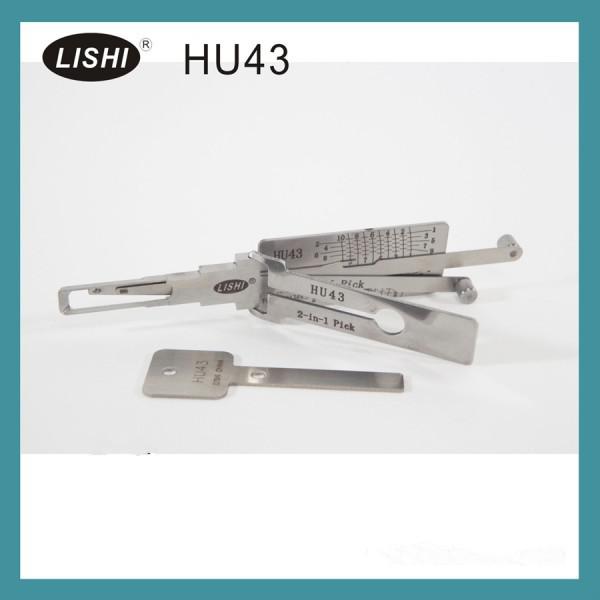 LISHI Opel HU43 2-in-1 Auto Pick and Decoder locksmith tool