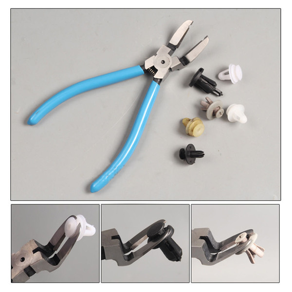 Multifunction Car Trim Clip Cutter Remover Rivets Diagonal Plier Puller Tool Kit