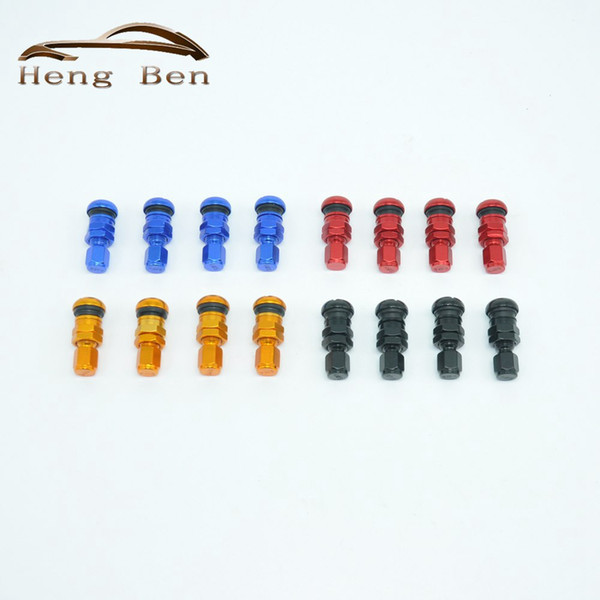 HB 4 PCS RAYS VOLK RACING FORGED ALUMINUM VALVE STEM CAPS WHEELS RIMS UNIVERSAL Blue Black Gold Red Black