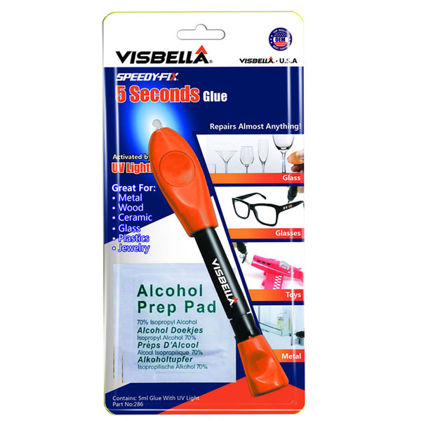 Wholesale-UV LIGHT PEN GLUE/UV LIGHT PEN GLUE Great For car Window Wheel Plastic