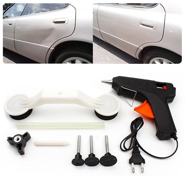 2018 Hot Sale Auto Pops A Dent Ding Repair Removal Tool Car Care Tools Set Kit for Vehicle Automobile ABS Glue Gun DIY Paint