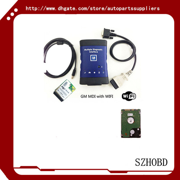 NEW GM MDI ( WORK %100 ) Vauxhall / Opel MDI (Tech 3) OEM Level Diagnostics GM MDI (TECH-3) + wifi card + 2017.7 version HDD