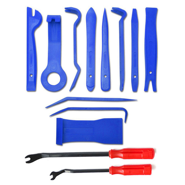 Car Repair Tools Kit Accessories 13pcs Auto Car Audio Radio Interior Door Panel DIY Plastic Demolition Installation Pry Tool