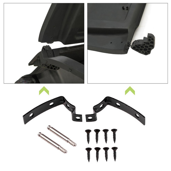 Hinge Bracket Car Lid Hinge Repair Kit Universal for Audi A4 S4 RS4 B6 B7 8E (2002-2008) Glove Box Lid Repair Tool