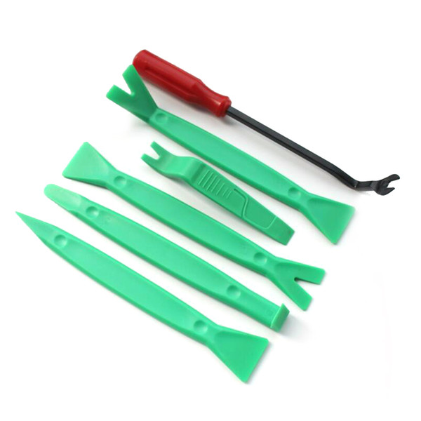 6PCS/Lot Automobiles Car Vehicle Radio Sound Stereo Dash Removal Install Door Panel Trim Pry Tire Repair Tools Set