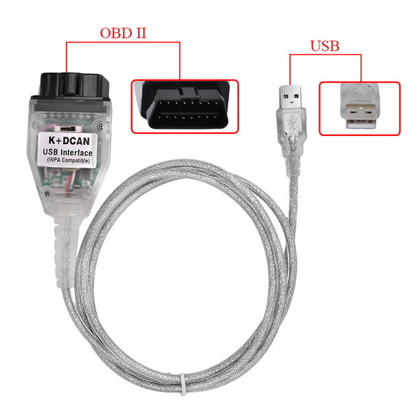 High Quality Switch Control K+DCAN USB Interface For BMW INPA /Ediabas OBD2 CAN SCAN Diagnostic tool