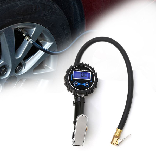 Car Digital LCD Display Tire Pressure Gauge Meter Manometer Air Inflator Tool