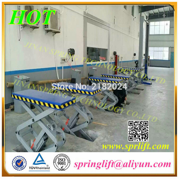 Wholesale-In ground double scissor lift for car lifting CE approve model SP-K3000