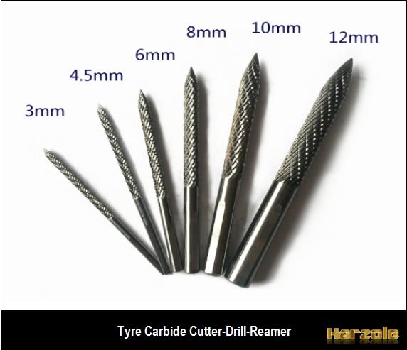 Tyre Carbide Cutter-Drill-ReamerTC4*4TCC04+TCC06+TCC08+TCC10